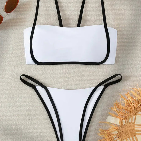 Zestaw bikini Livia Biały
