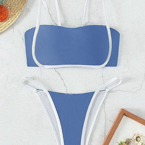 Zestaw bikini Livia Niebieski