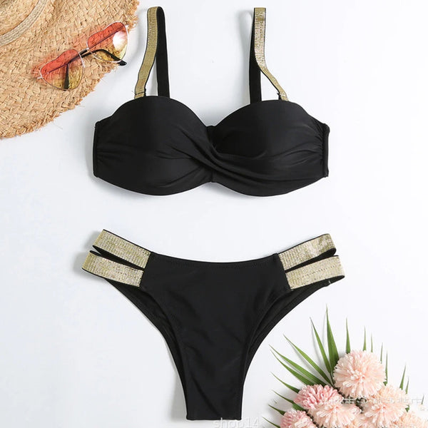 Zestaw bikini Viora Czarny