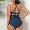 Bikini plus size z wiązaniem