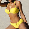 Zestaw bikini Velora Żółty