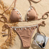 Zestaw bikini Luma Brązowy