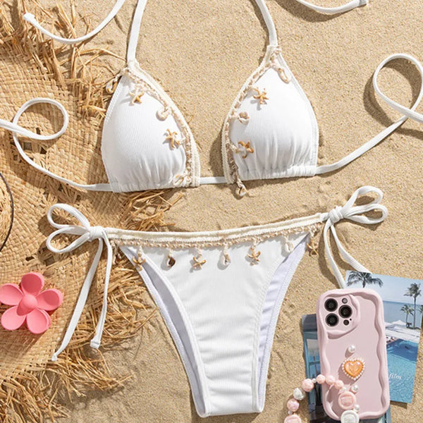 Zestaw bikini Luma Biały