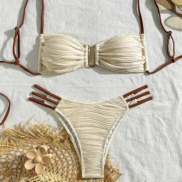 Zestaw bikini Vela Biały