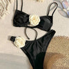 Zestaw bikini Aluna Czarno-biały