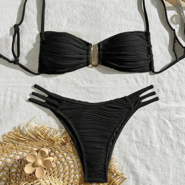 Zestaw bikini Vela Czarny